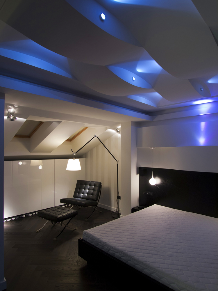 Effektvolle Badbeleuchtung mit LED
