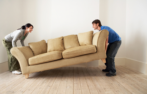 Umzug - Wie soll das Sofa in die neue Wohnung