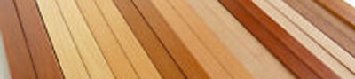 Furnierkanten Holztöne