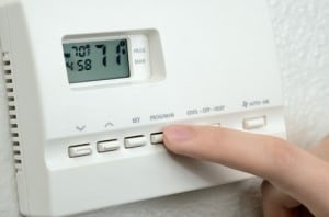 Bei der Wärmespeicherheizung muss die Temperatur festgelegt werden
